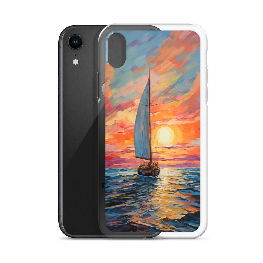 iPhone Case - Luminous Sailboat