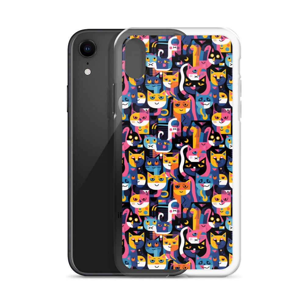 iPhone Case - Colorful Cats