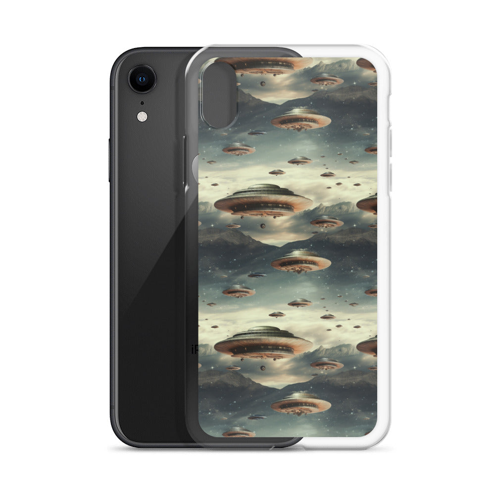iPhone Case - Flying Saucer Invasion