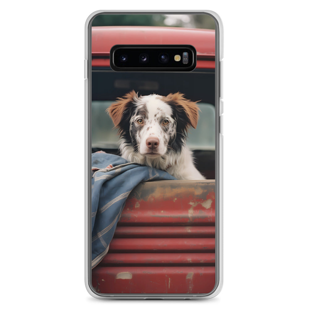 Samsung Case - Dog in a Truck