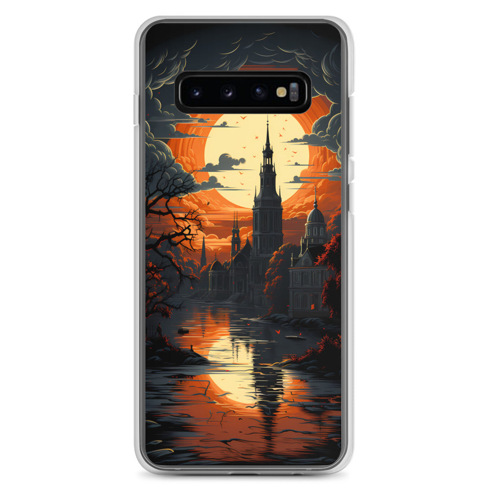 Samsung Case - Dark Amsterdam in Amber