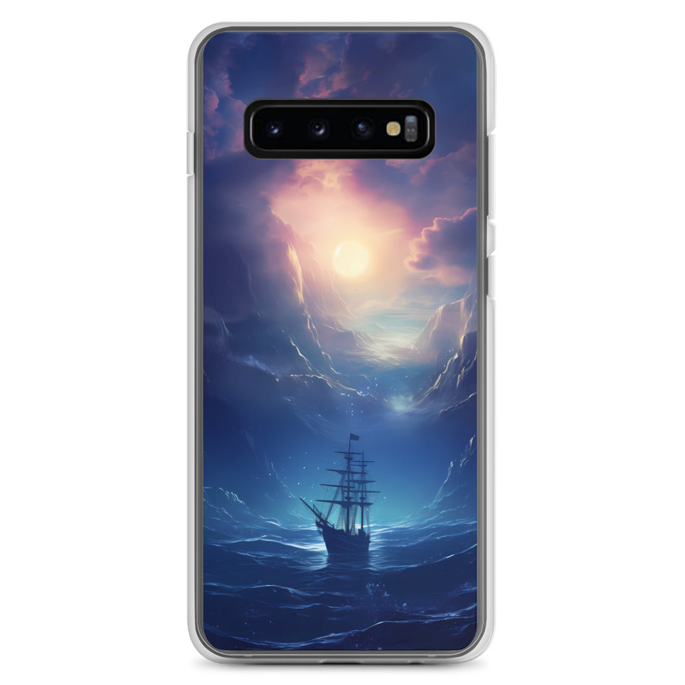 Samsung Case - Wooden Ship in Moonlight