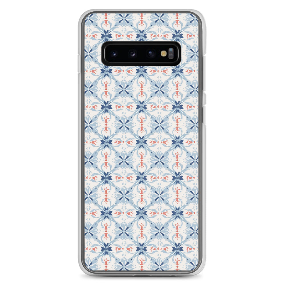 Samsung Case - Floral Ceramic Pattern