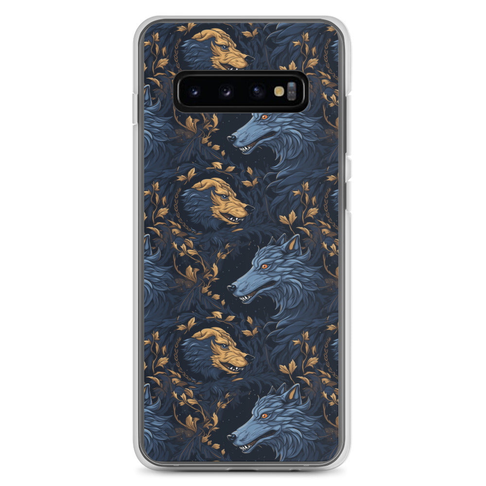 Samsung Case - Wolves Pattern