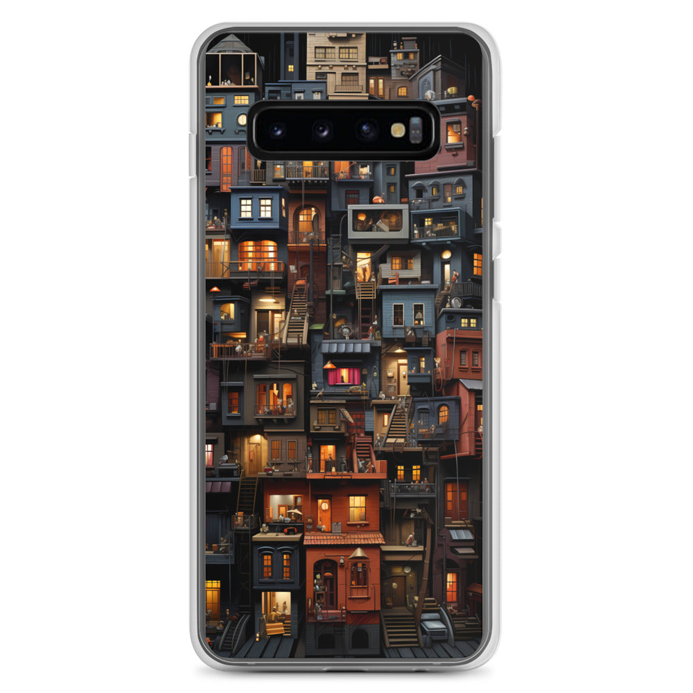 Samsung Case - Cityscape Stacked Apartments