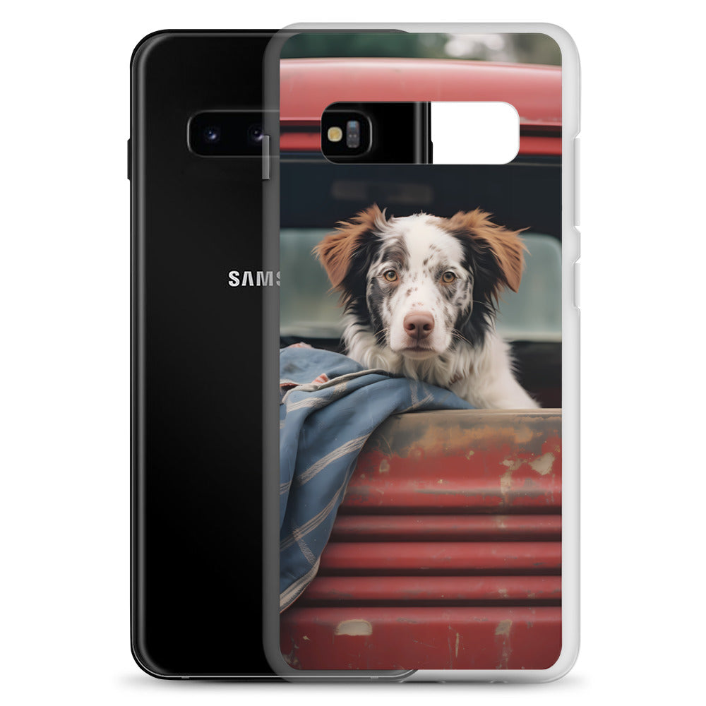 Samsung Case - Dog in a Truck