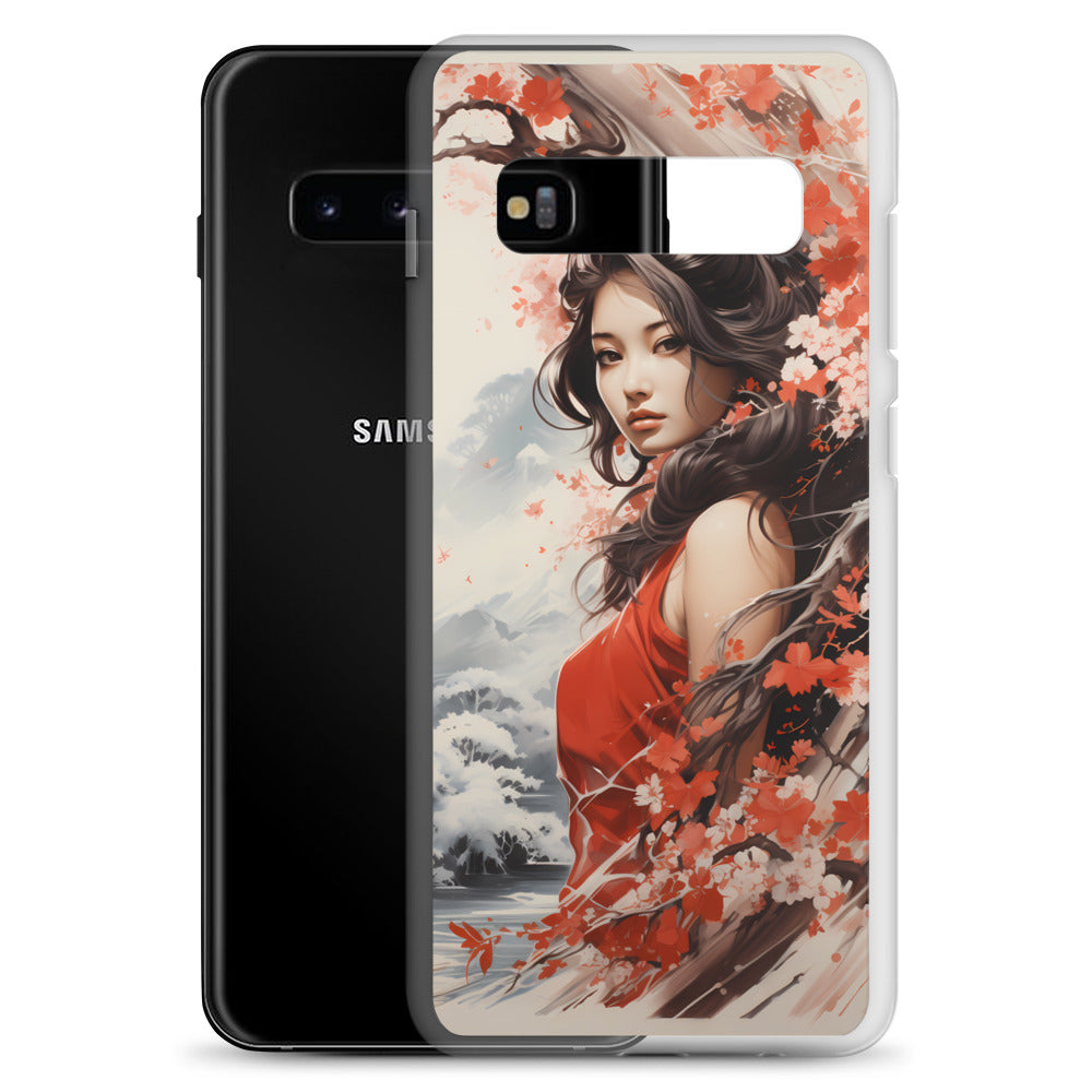 Samsung Case - Japanese Folklore Woman
