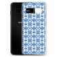 Samsung Case - Blue Ceramic Pattern