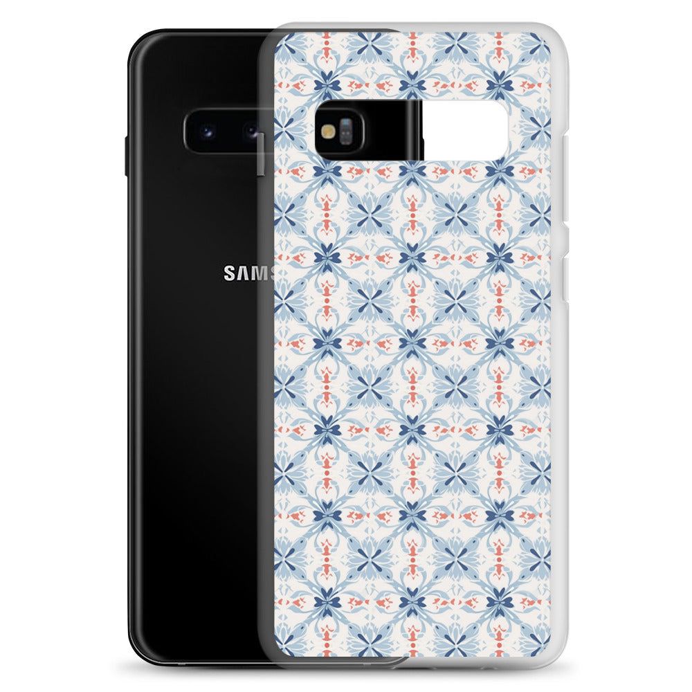 Samsung Case - Floral Ceramic Pattern