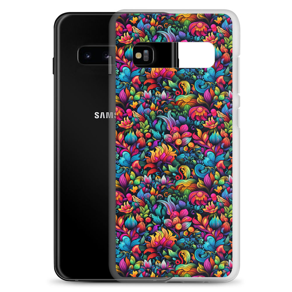 Samsung Case - Psychedelic Flowers