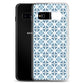 Samsung Case - Ceramic Floral Pattern in Blue