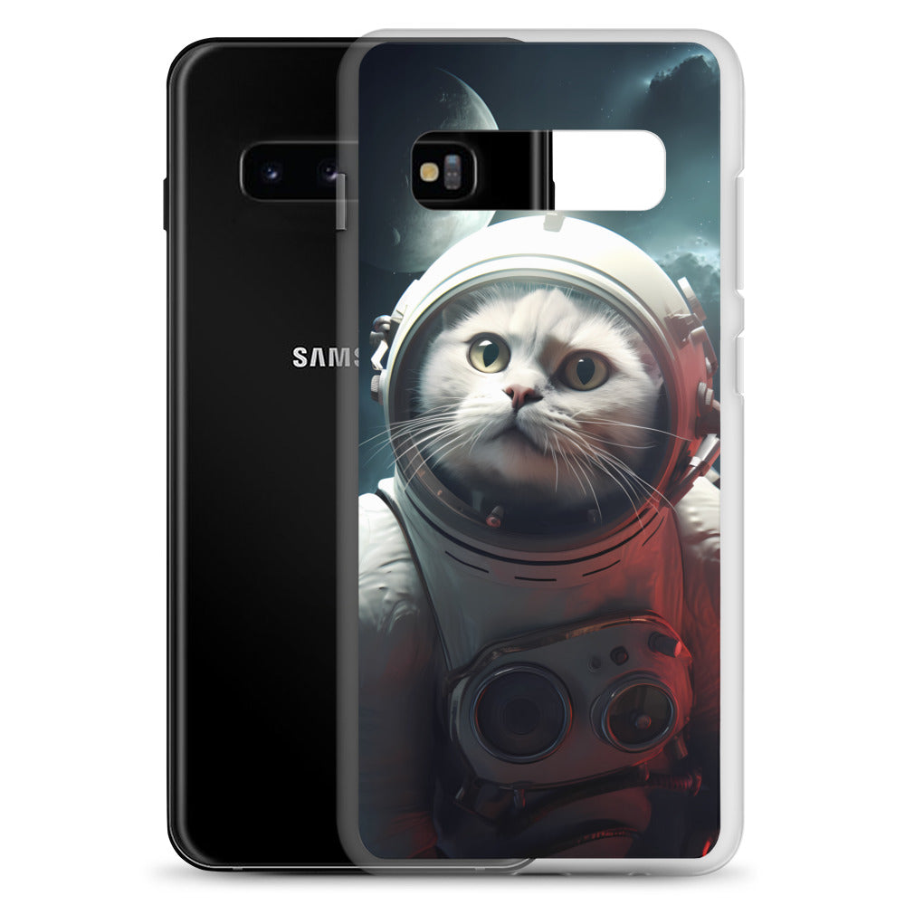 Samsung Case - Cat Astronaut