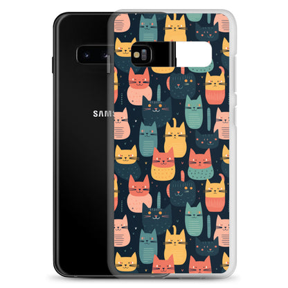 Samsung Case - Abstract Cats