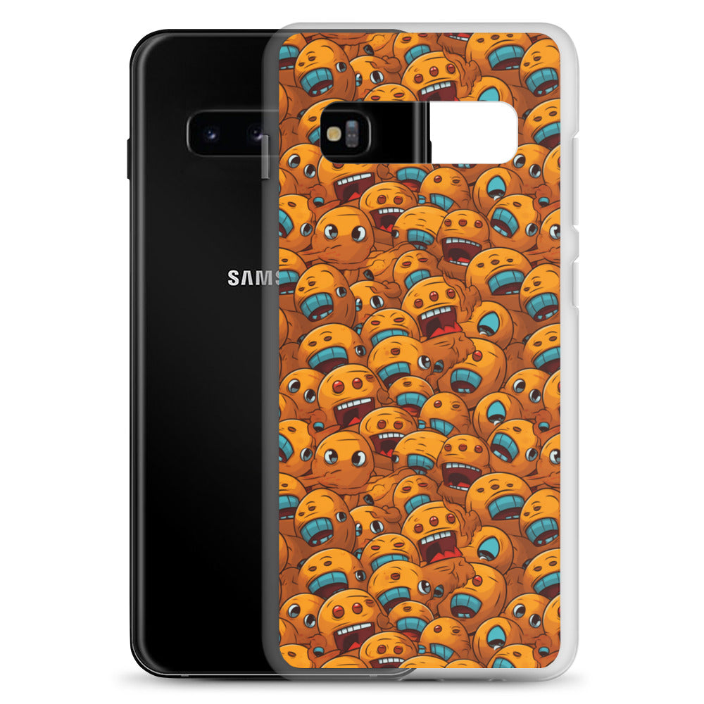 Samsung Case - Deranged Smileys