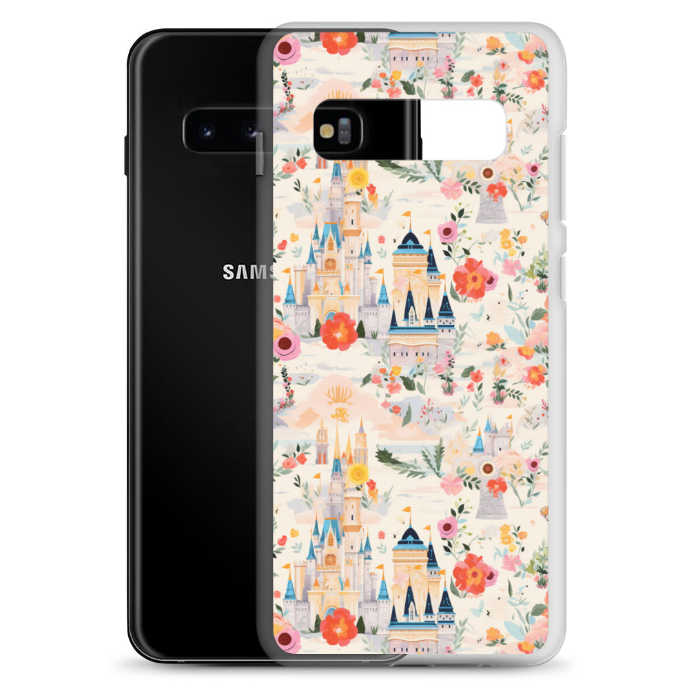 Samsung Case - Castles and Flowers