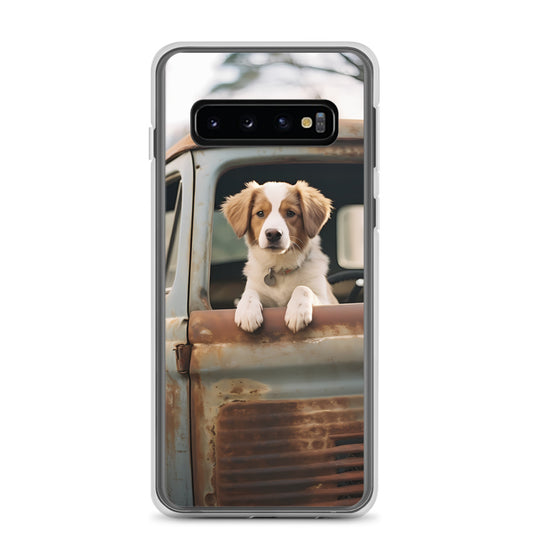 Samsung Case - Dog in a Truck