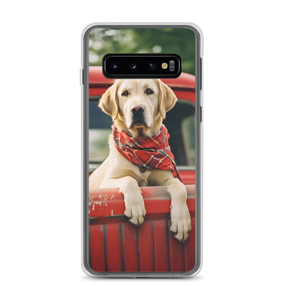 Samsung Case - Dog in a Truck