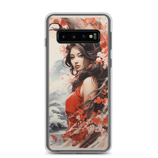 Samsung Case - Japanese Folklore Woman