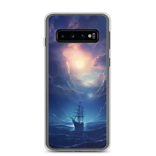 Samsung Case - Wooden Ship in Moonlight