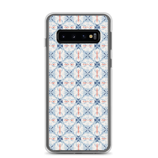 Samsung Case - Floral Ceramic Pattern