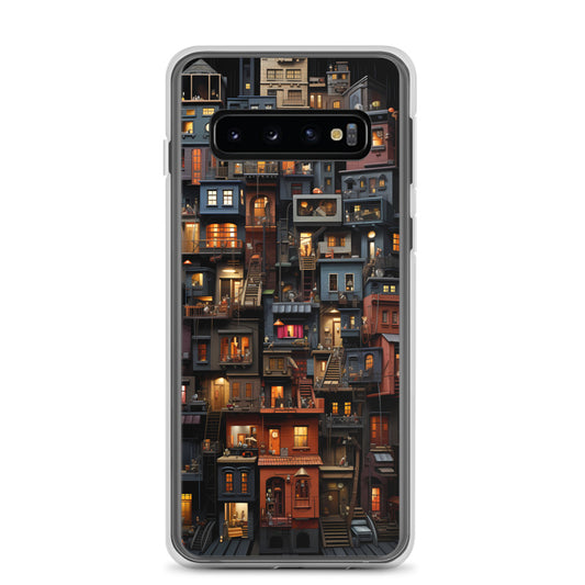 Samsung Case - Cityscape Stacked Apartments