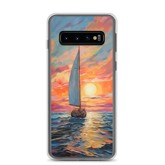 Samsung Case - Luminous Sailboat