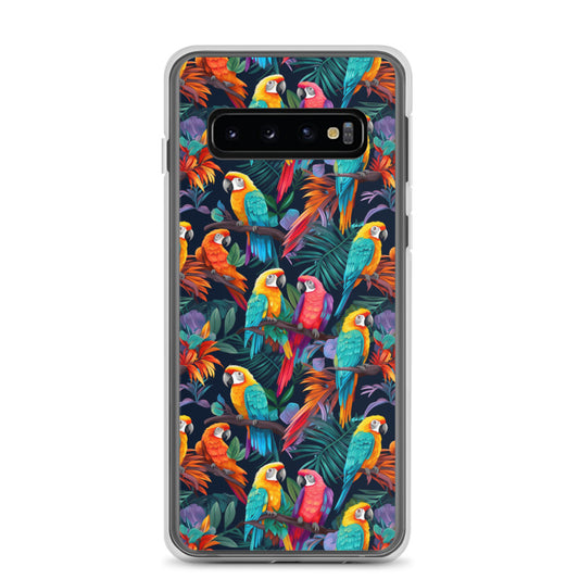 Samsung Case - Colorful Parrots