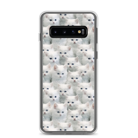 Samsung Case - Cute White Kittens