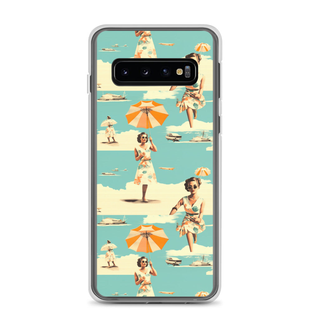 Samsung Case - Vintage Seaside Elegance