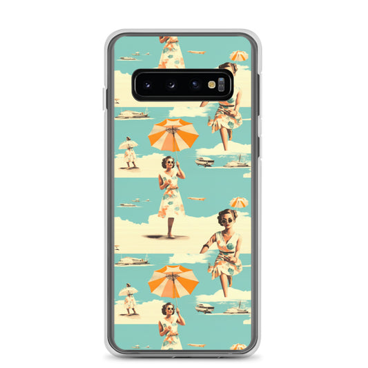 Samsung Case - Vintage Seaside Elegance