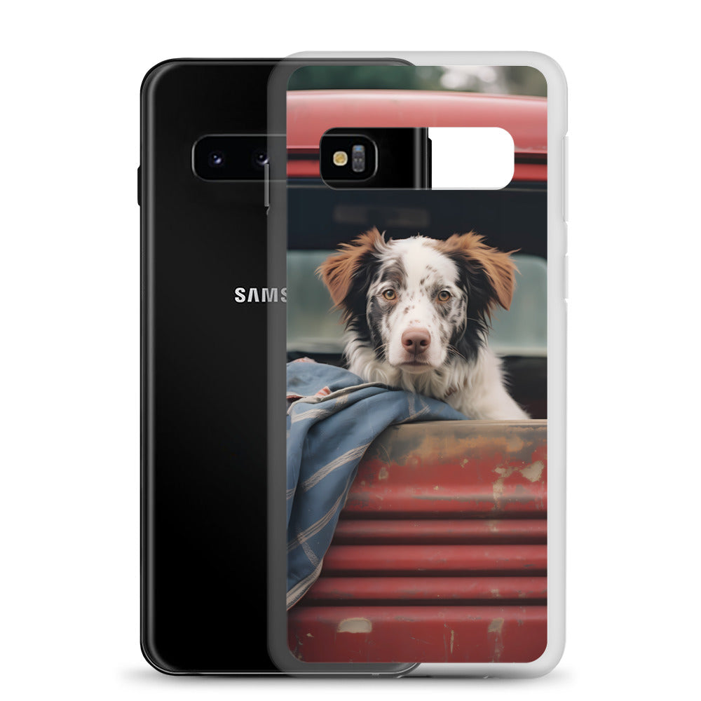 Samsung Case - Dog in a Truck