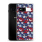 Samsung Case - Patriotic Poinsettas