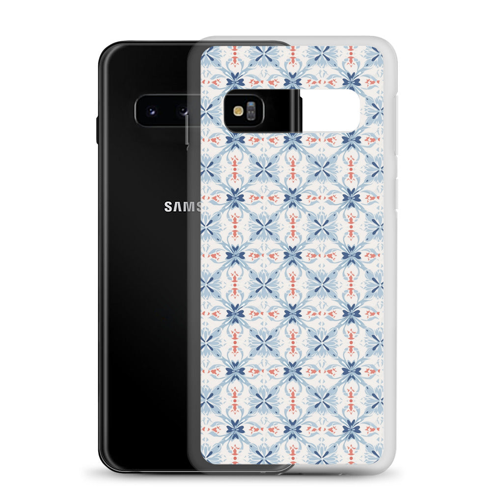 Samsung Case - Floral Ceramic Pattern