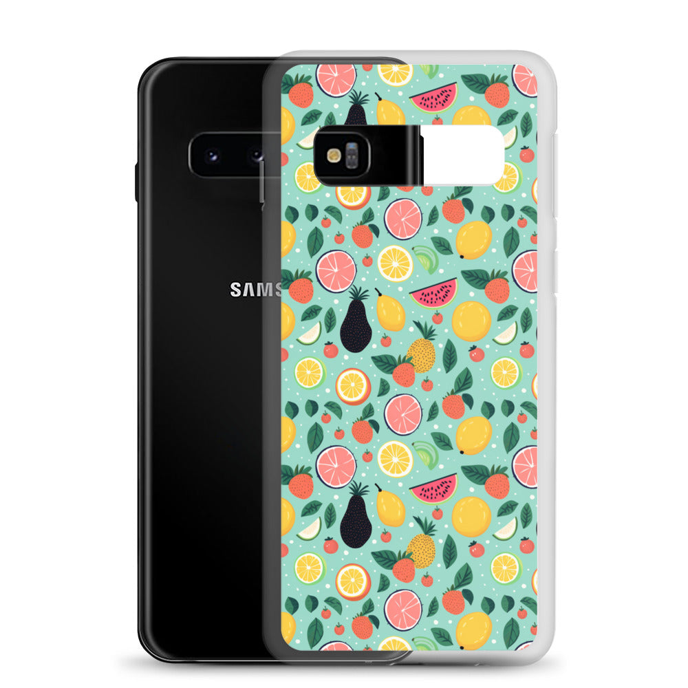 Samsung Case - Fun Fruits Pattern