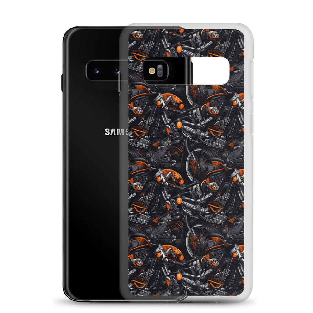 Samsung Case - Motorcycle Pattern