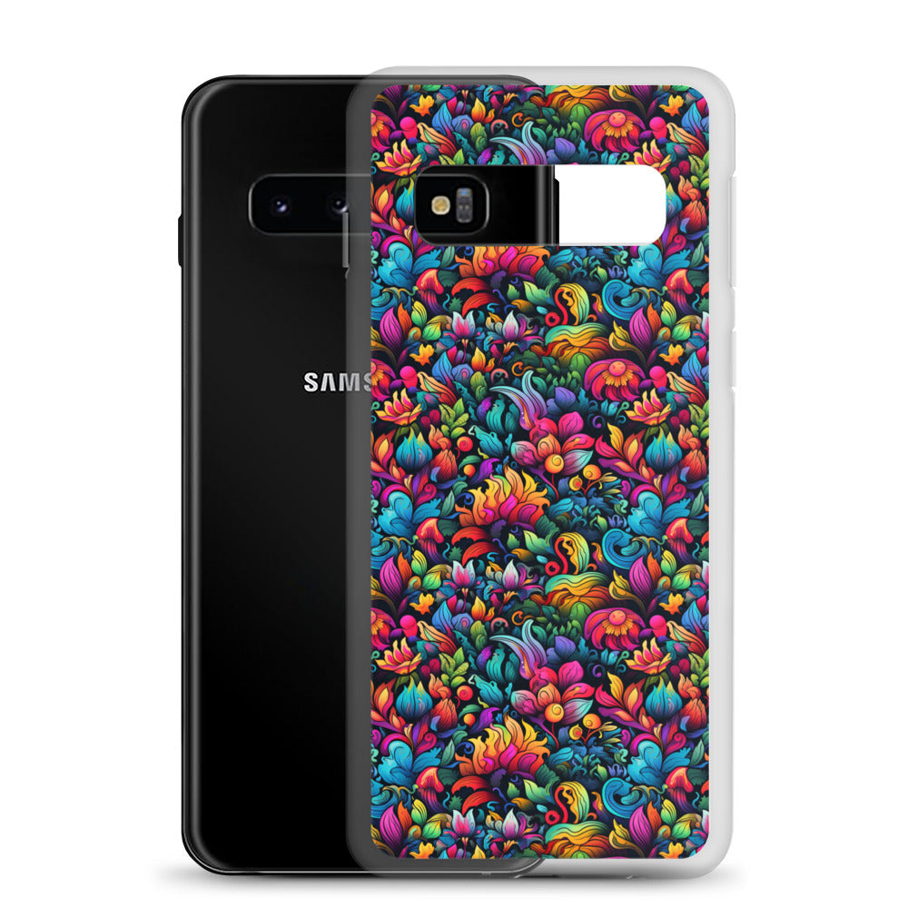 Samsung Case - Psychedelic Flowers