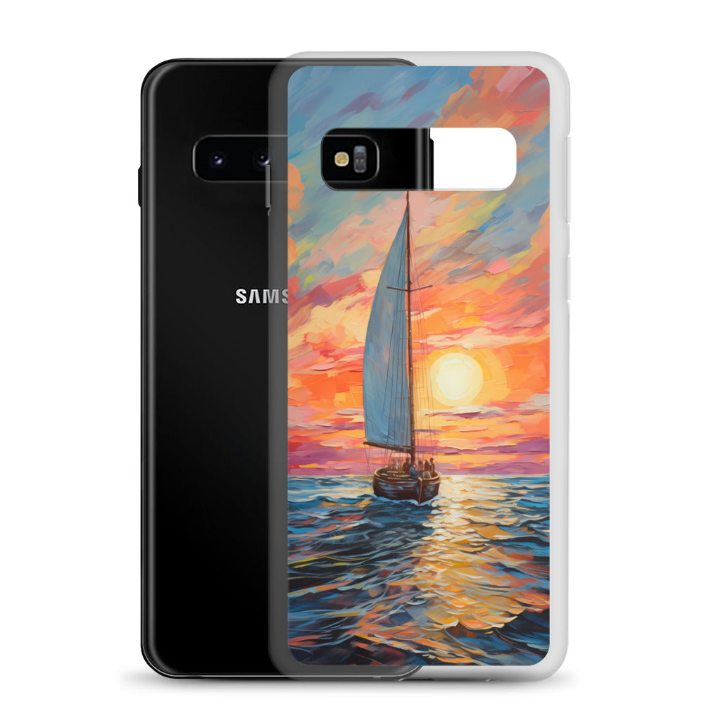 Samsung Case - Luminous Sailboat