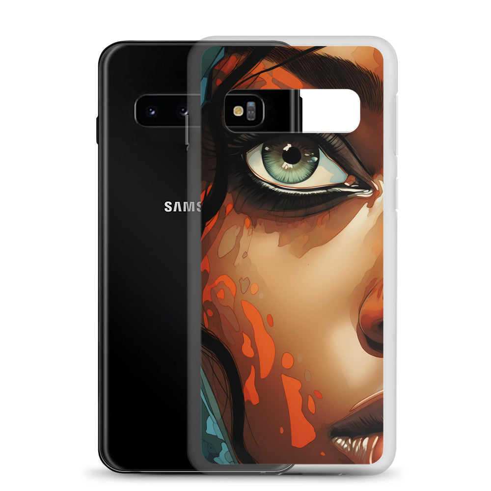 Samsung Case - Aqua Eyes