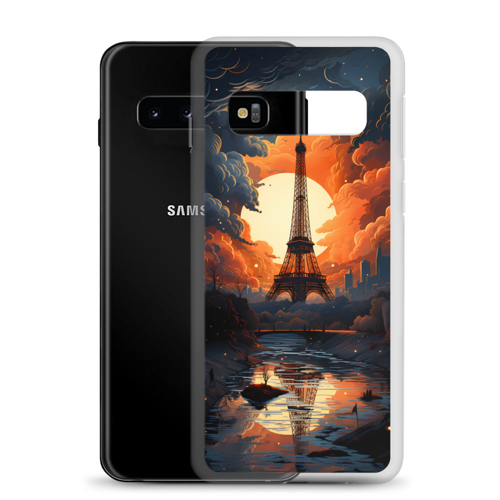 Samsung Case - Eiffel Tower at Dusk