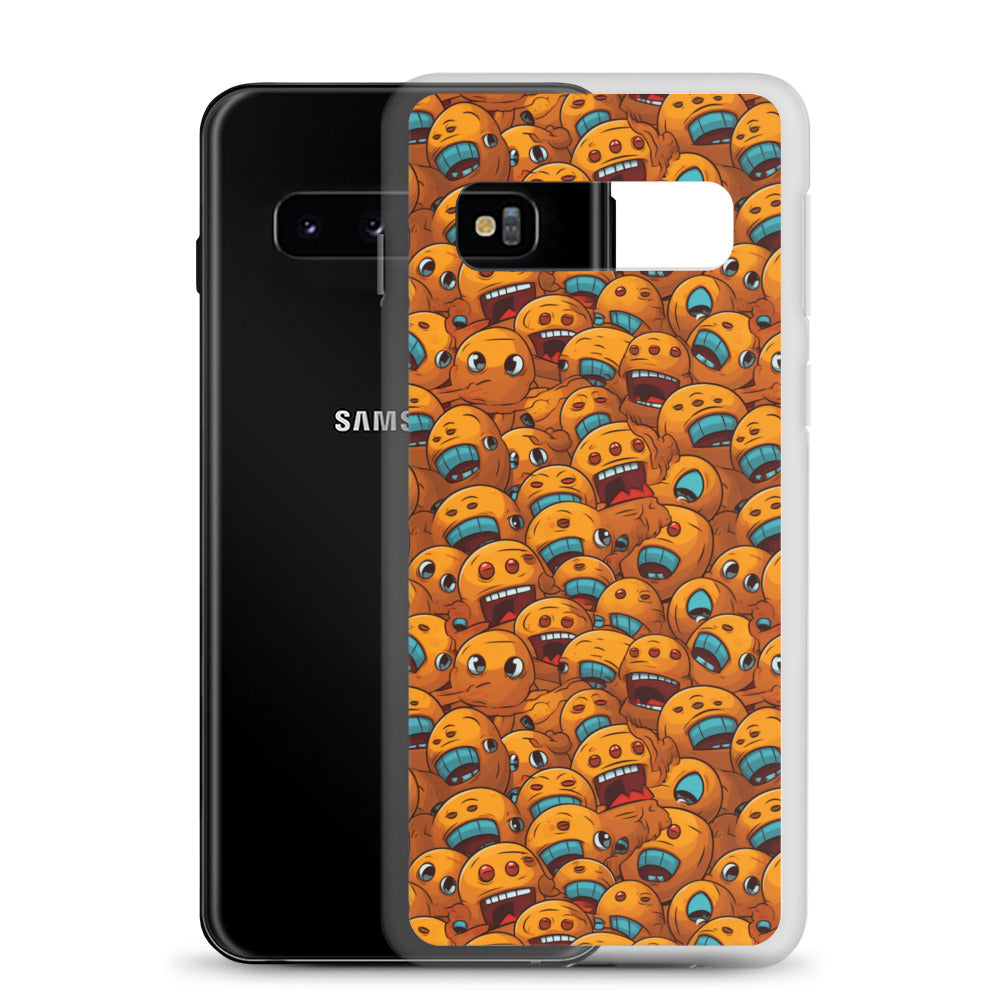 Samsung Case - Deranged Smileys