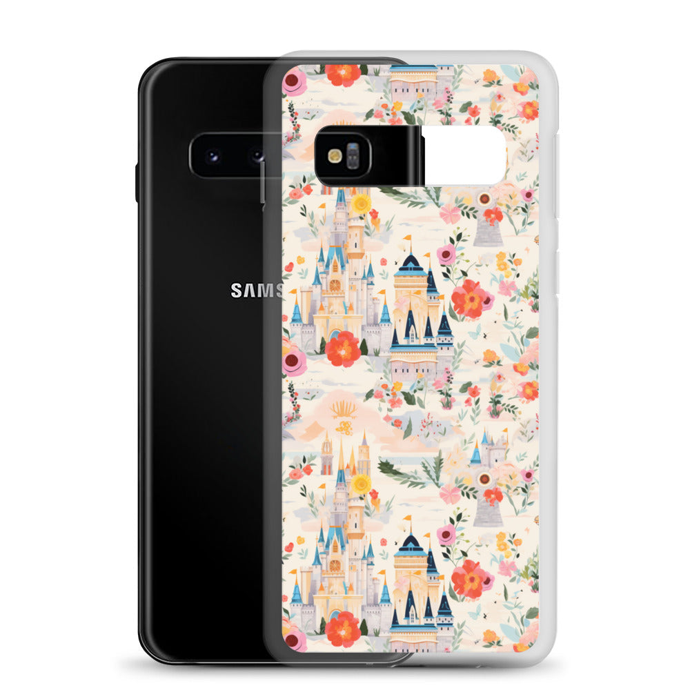 Samsung Case - Castles and Flowers