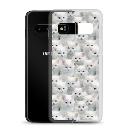 Samsung Case - Cute White Kittens