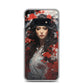 Samsung Case: Japanese Woman with Red Flowers