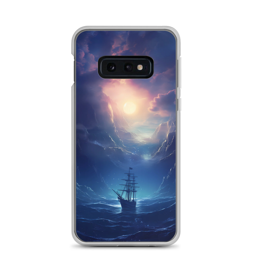 Samsung Case - Wooden Ship in Moonlight