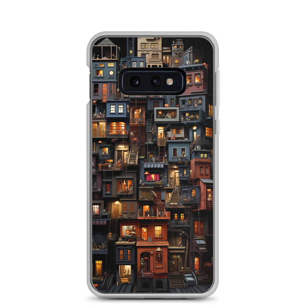 Samsung Case - Cityscape Stacked Apartments