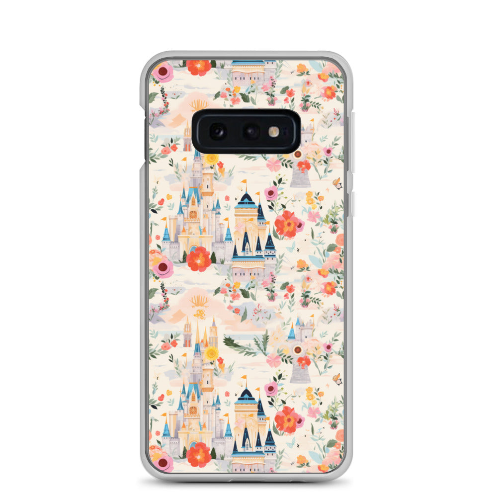 Samsung Case - Castles and Flowers