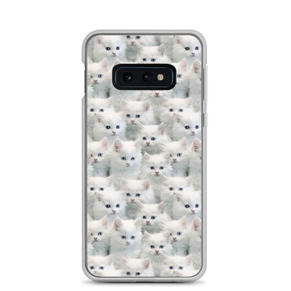 Samsung Case - Cute White Kittens