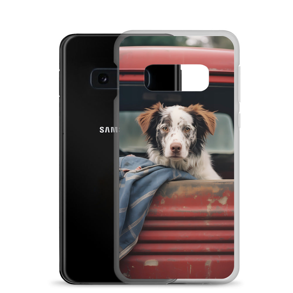 Samsung Case - Dog in a Truck