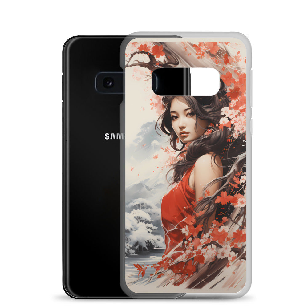 Samsung Case - Japanese Folklore Woman