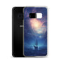 Samsung Case - Wooden Ship in Moonlight